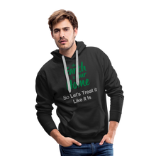 Load image into Gallery viewer, The Earth is Our Home Men’s Premium Hoodie - black
