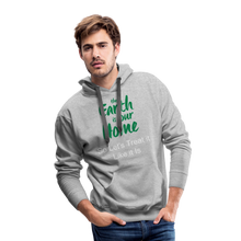 Load image into Gallery viewer, The Earth is Our Home Men’s Premium Hoodie - heather grey
