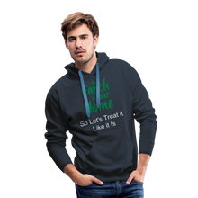 Load image into Gallery viewer, The Earth is Our Home Men’s Premium Hoodie - navy
