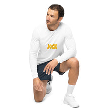 Load image into Gallery viewer, Jock Unisex Long Sleeve Tee with gold lettering

