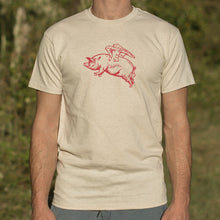 Load image into Gallery viewer, Flying Pig T-Shirt (Mens)
